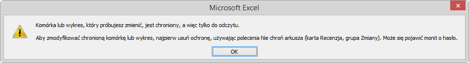 ukrycie formuł w arkuszu - monit